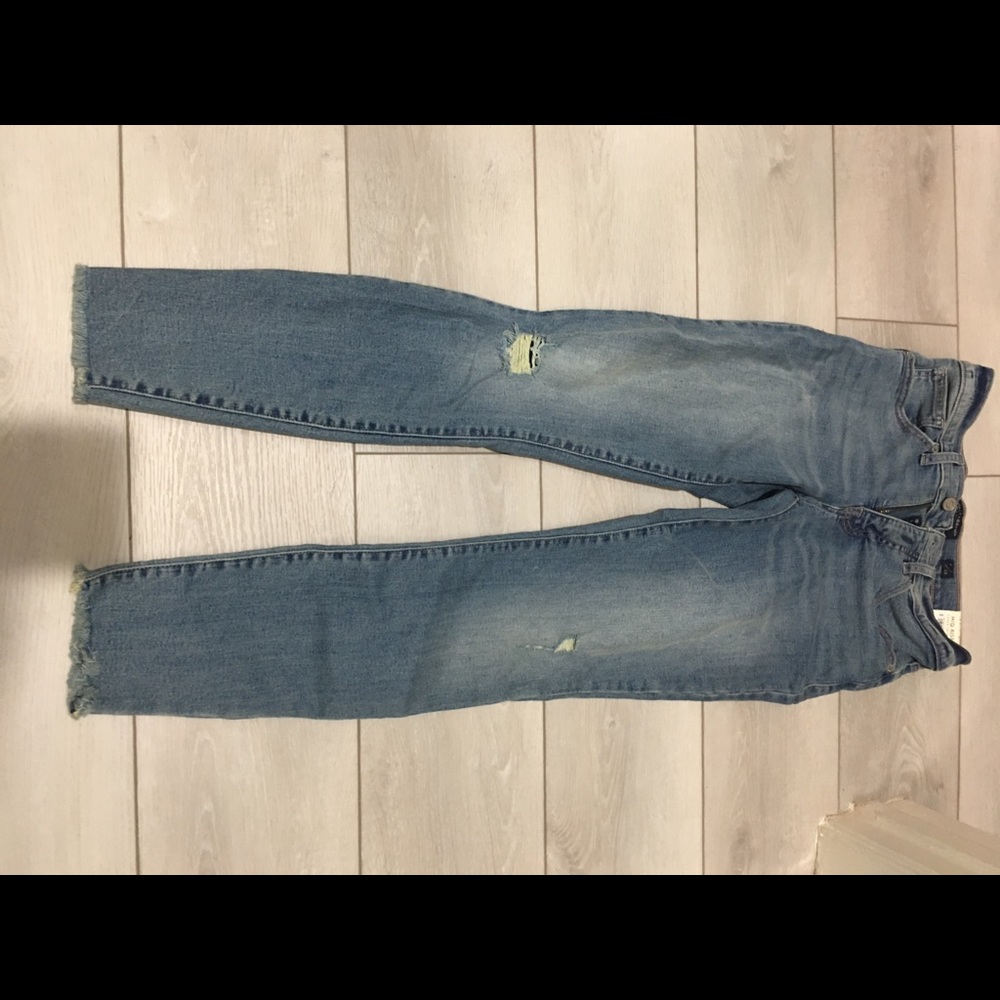 Lucky mid rise super skinny jeans